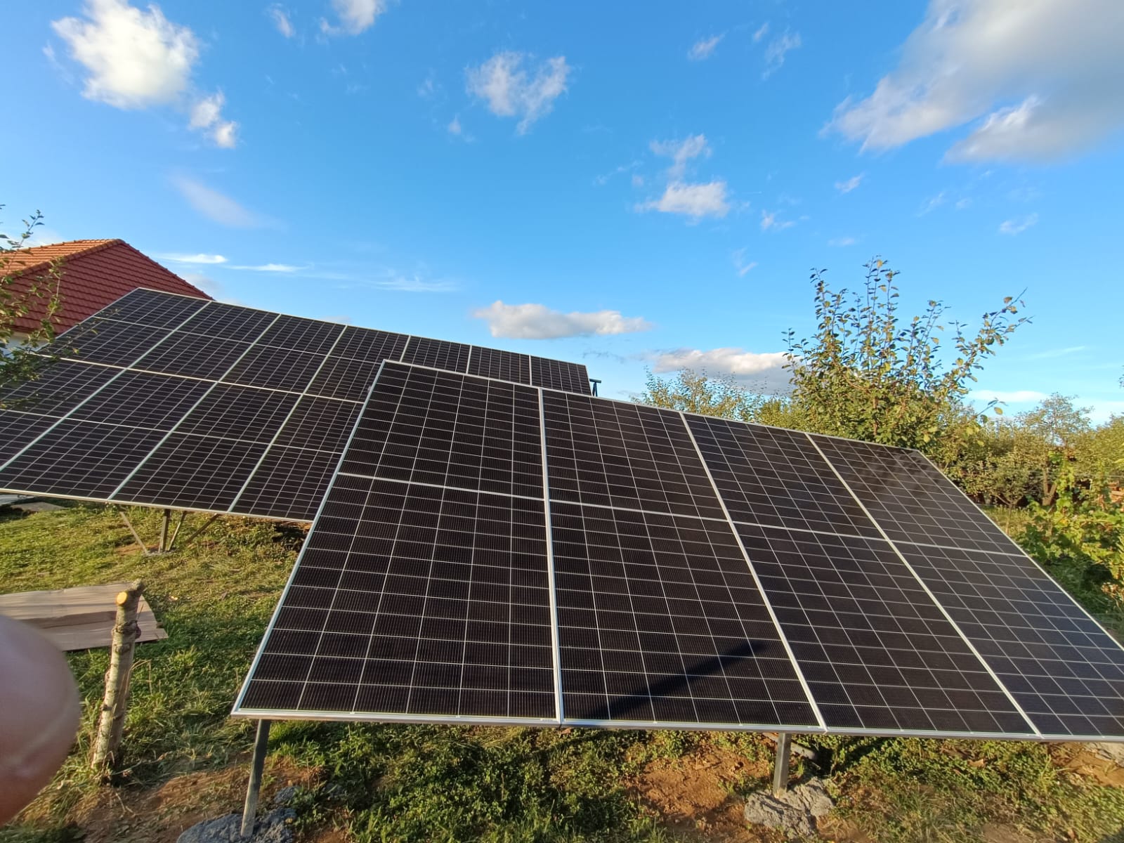 Sistem fotovoltaic 16 kW la sol în Sălățig, Sălaj